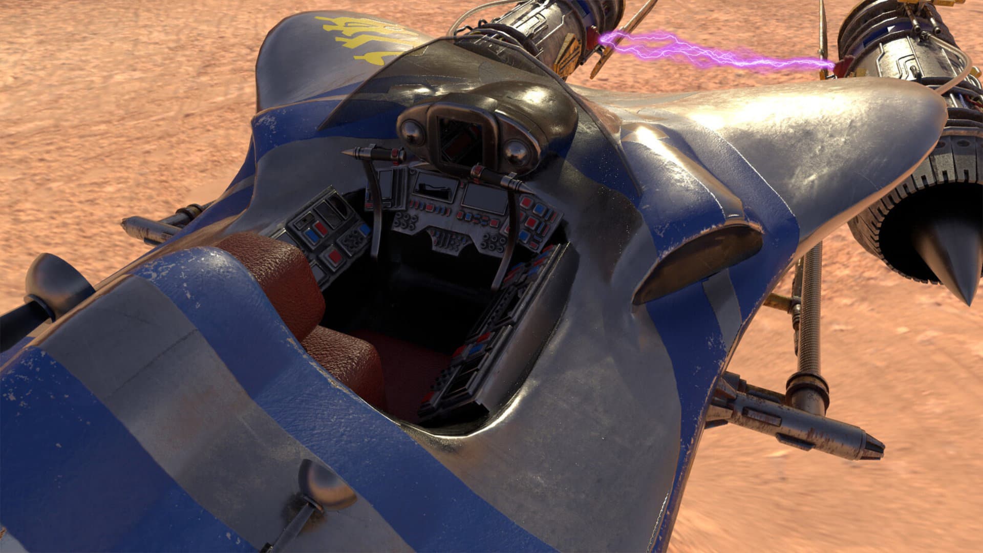 Cockpit detail