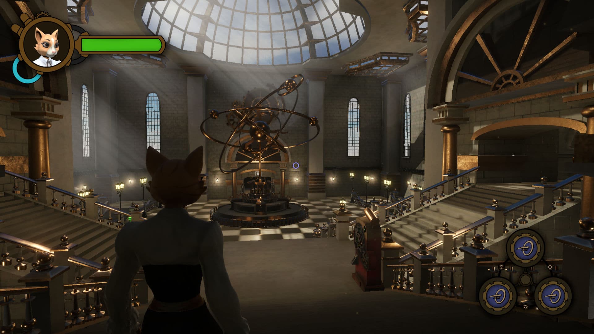 Gold — the main hall