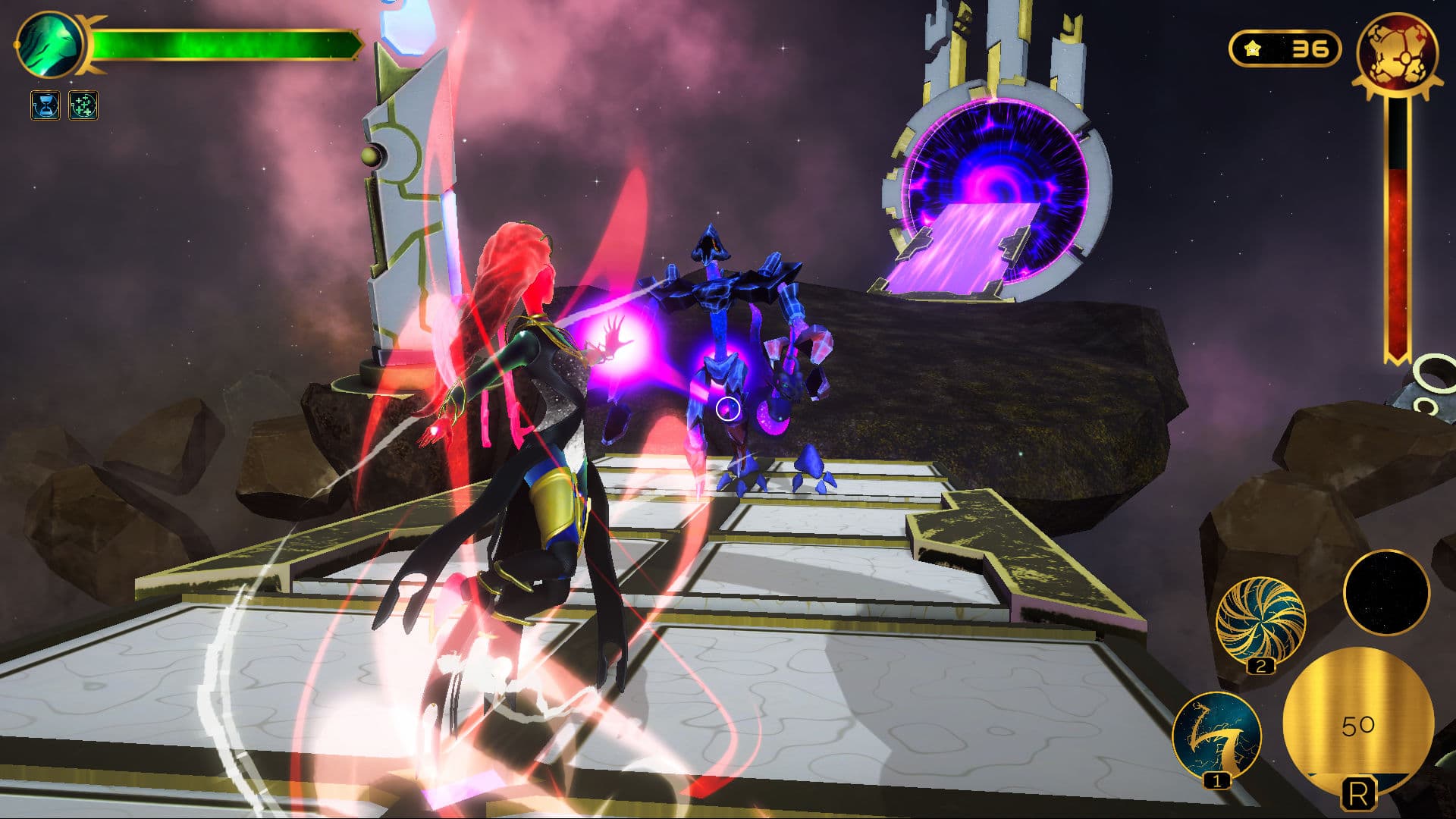 In-game — combat