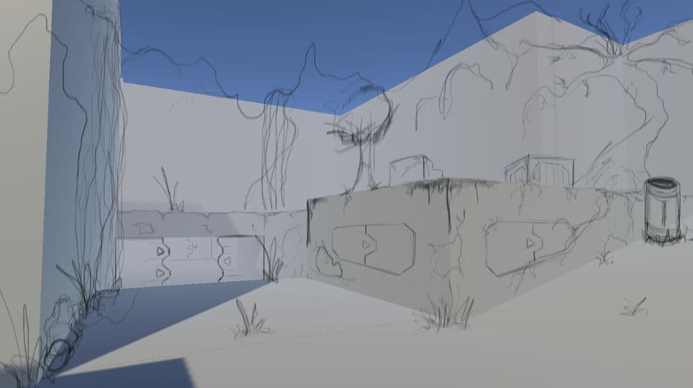 Paintover concept — the tunnel