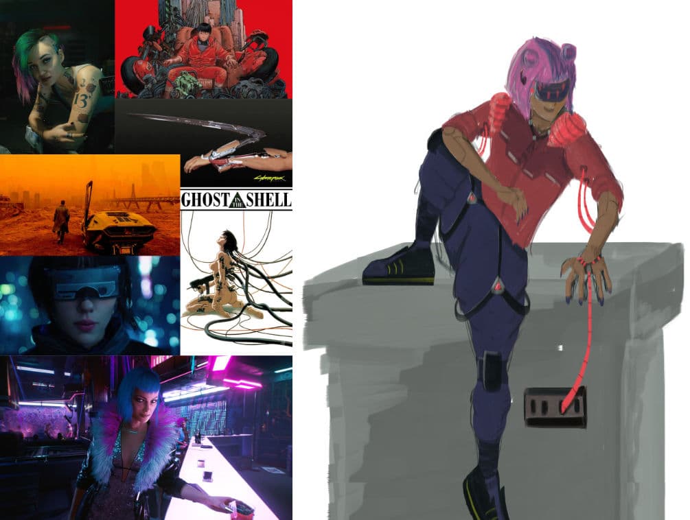 Moodboard and concept