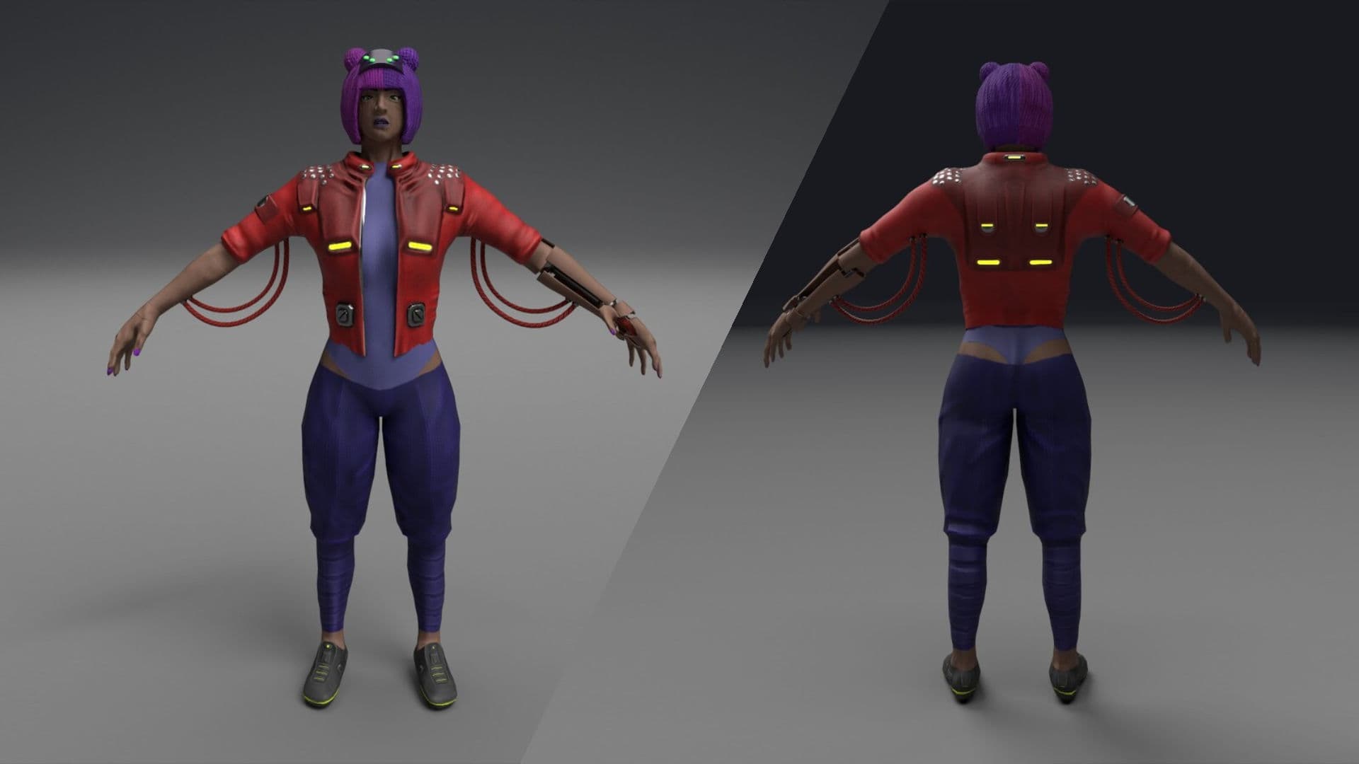 Final render — front and back