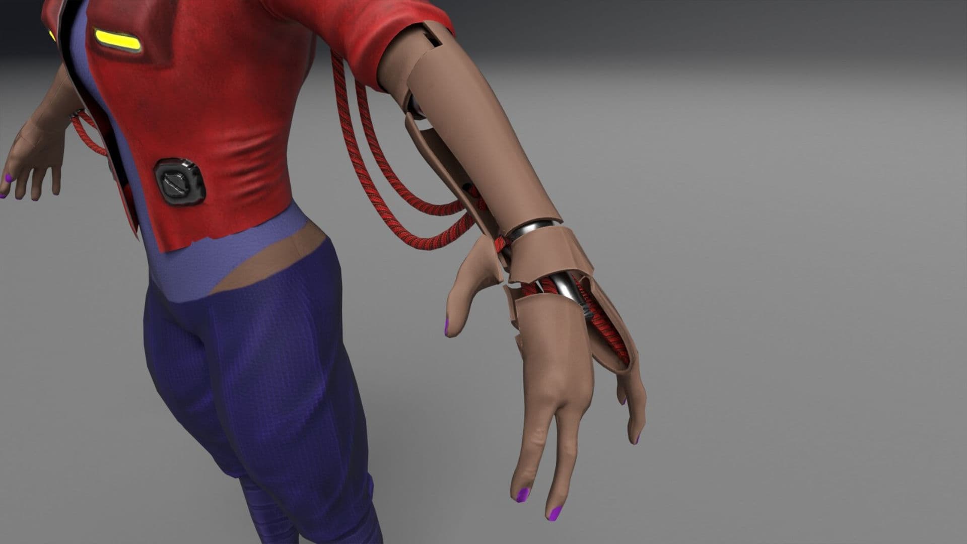 Arm detail