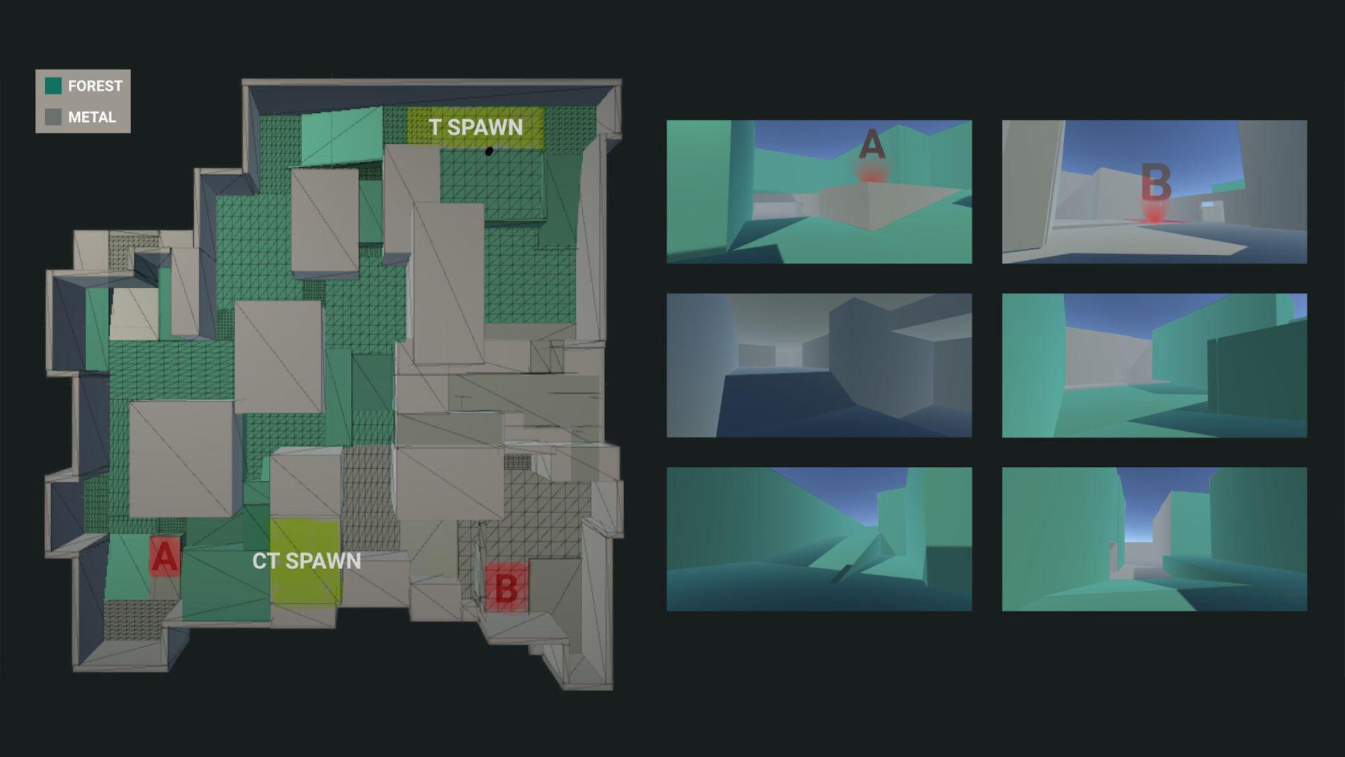 Reskinned Dust 2 — final in-game render